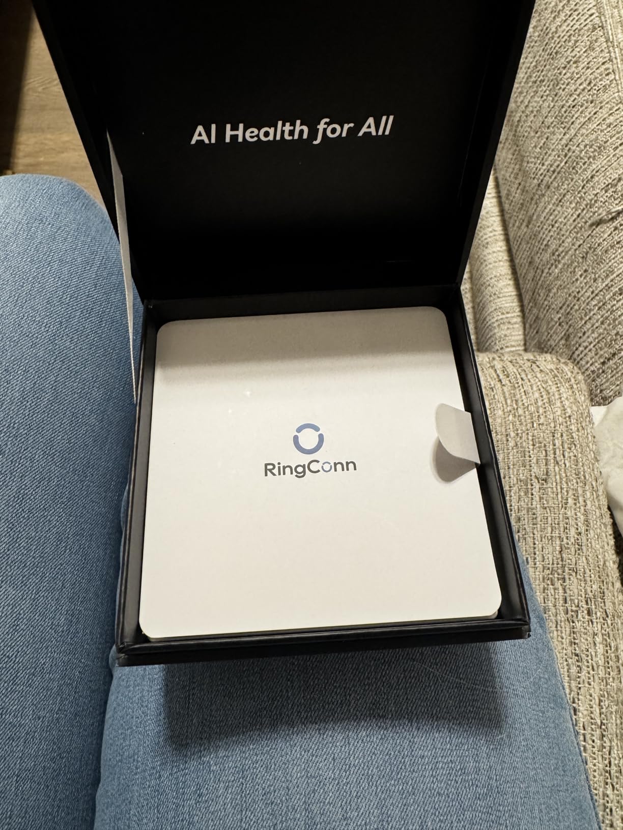RingConn Gen 2 Air, Ultra-Thin AI Smart Ring, 10-Day Battery Life, Fitness/Sleep/Stress/HR Tracker, No App Fee for Standard Features, iOS & Android Compatible customer photo 1