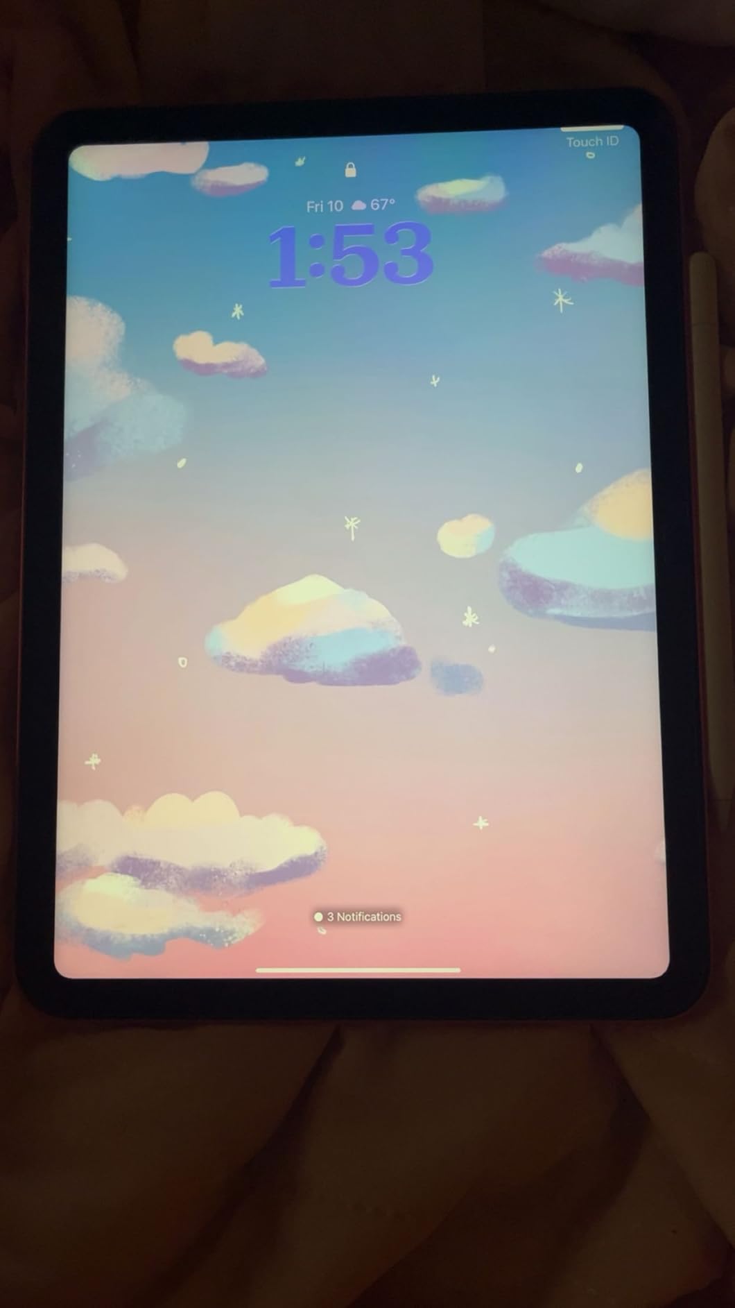 Apple iPad 11-inch: A16 chip, 11-inch Model, Liquid Retina Display, 128GB, Wi-Fi 6, 12MP Front/12MP Back Camera, Touch ID, All-Day Battery Life - Blue customer photo 2