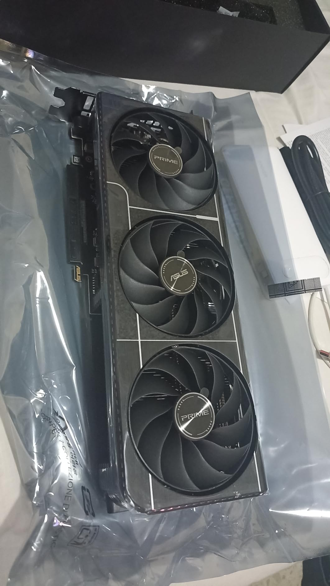 ASUS The SFF-Ready Prime GeForce RTX 5060 Ti 16GB GDDR7 OC Edition Graphics Card (PCIe 5.0, 16GB GDDR7, HDMI/DP 2.1, 2.5-Slot, Axial-tech Fans, Dual BIOS) customer photo 1