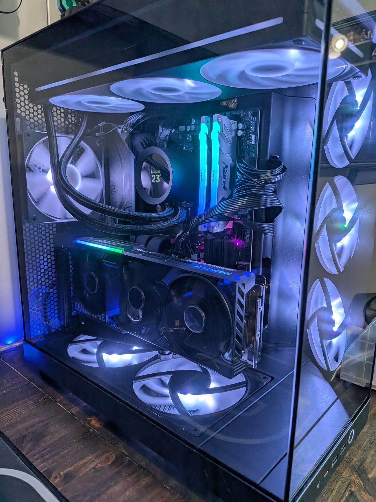 NZXT Kraken Plus 360 - AIO CPU Liquid Cooler - 360mm Radiator - 3 x F120P Fans - Customizable 1.54