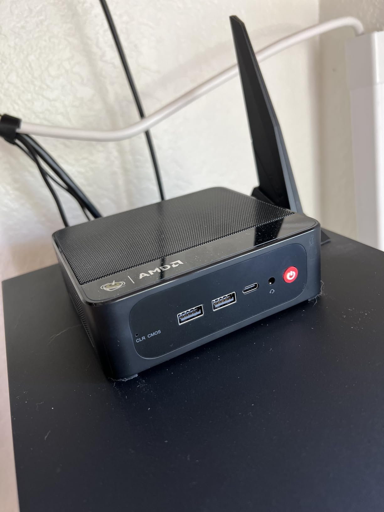 Beelink SER5 MAX Mini PC,AMD Ryzen 7 7735U(8C/16T,up to 4.75 GHz),Mini Computer 24GB LPDDR5 RAM 500GB SSD Graphics 12 core 2200 MHz,Support 4K Triple Display/HDMI+DP+Type-C/Wifi6/BT5.4/USB3.2 customer photo 1