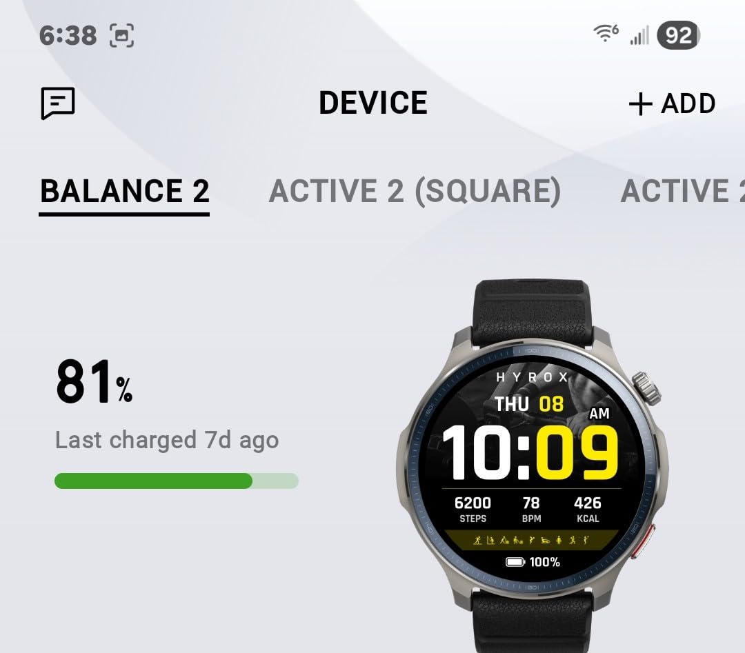 Amazfit Balance 2 Smart Watch 47mm 1.5