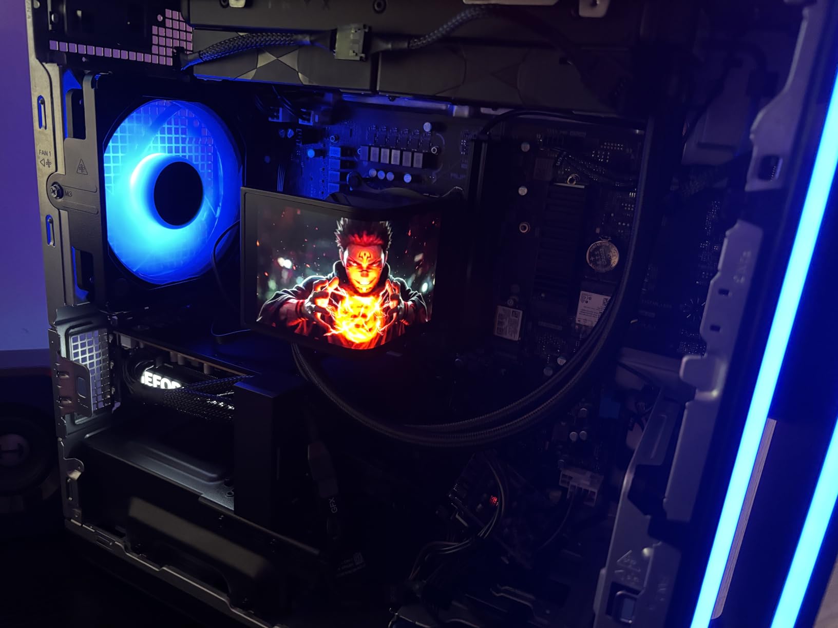 Tryx Panorama SE 360 ARGB 360mm AIO Rotatable 6.67'' AMOLED Curved Screen 3D Anamorphic Effect Customizable AIO Cooler 360mm Asetek Adela Pump 280w TDP ARGB Fan Intel LGA 1851/1700 AMD AM5/AM4 customer photo 2