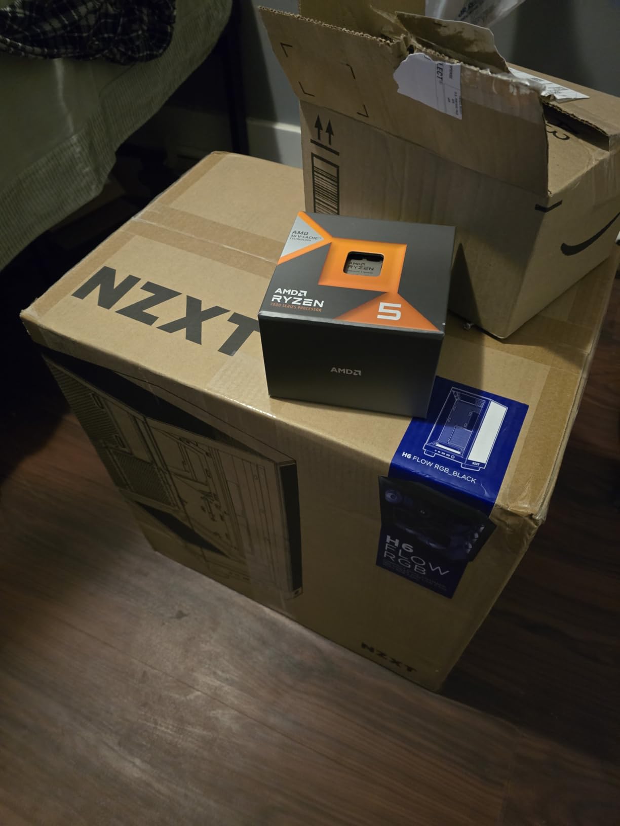 AMD RYZEN 5 7600X3D Raphael AM5 4.1GHZ 6-CORE Boxed Processor customer photo 1