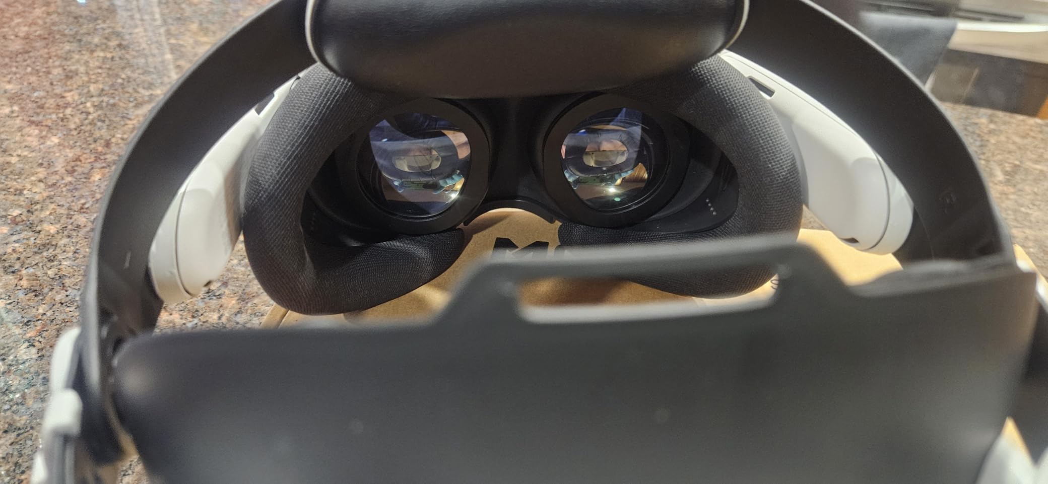 Lens Protector Cover Kit for Meta Quest 3, Blue Light Blocking Glasses with Glasses Spacer for Oculus Quest 3, Protector Anti-Scratch Ring Accessories for Meta Quest 3 (Not for Oculus Quest 3S) customer photo 1