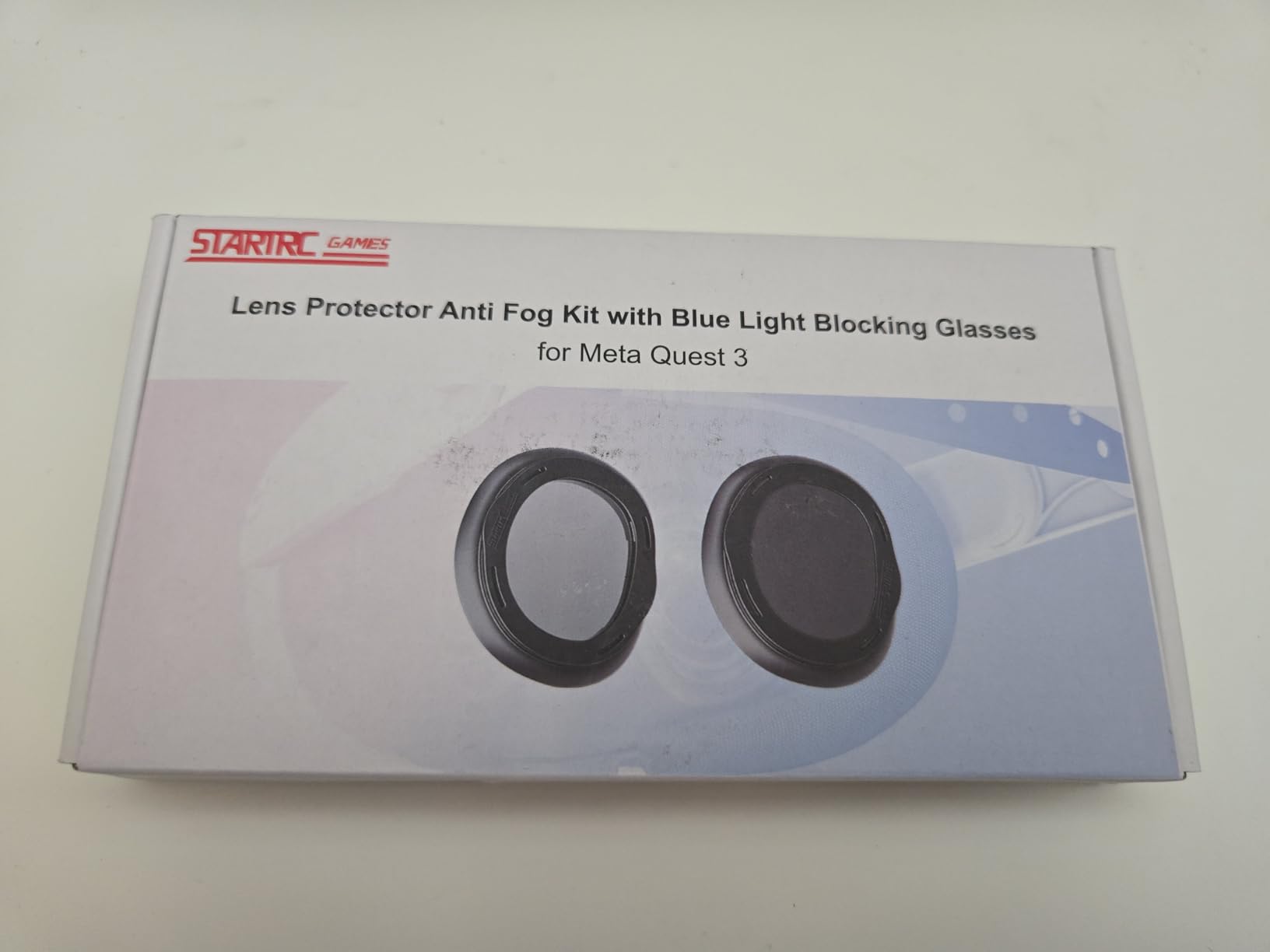 Lens Protector Cover Kit for Meta Quest 3, Blue Light Blocking Glasses with Glasses Spacer for Oculus Quest 3, Protector Anti-Scratch Ring Accessories for Meta Quest 3 (Not for Oculus Quest 3S) customer photo 2