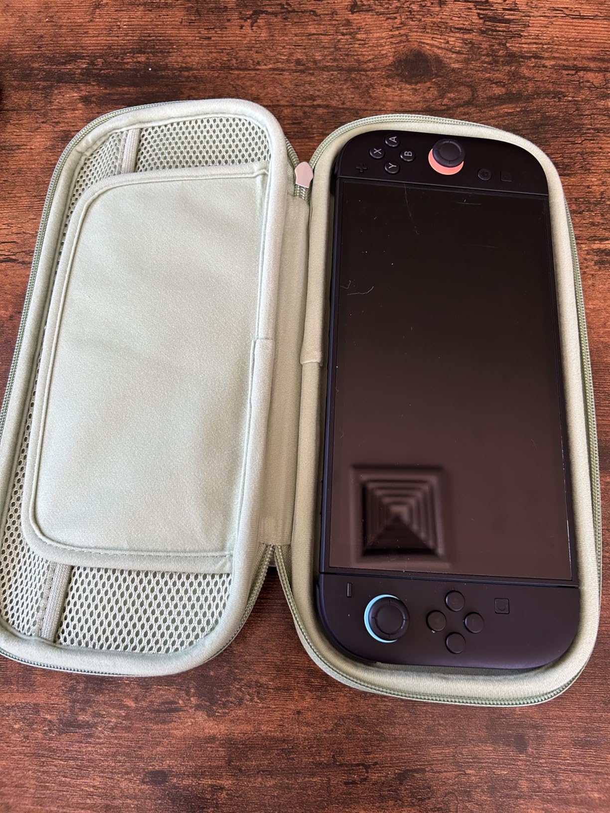 Belkin Nintendo Switch 2 Case, Travel Bag w/AirTag Holder & Storage Pocket for Up to 12 Game Cards - Portable, Lightweight Carrying Case w/Hard Shell, Soft Interior, Switch 2 Accessories - Charcoal customer photo 2