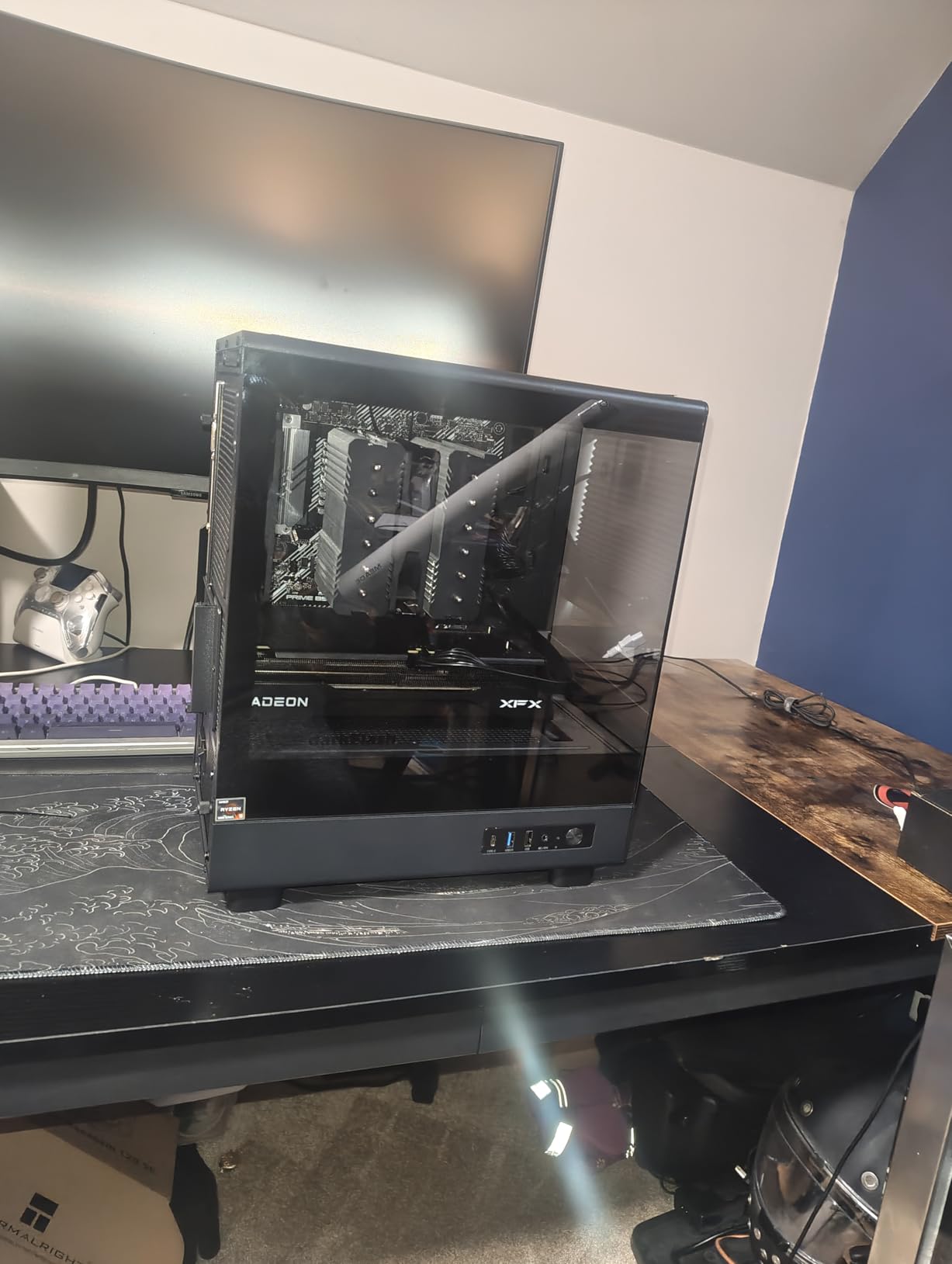 XFX Swift AMD Radeon RX 9060 XT OC Gaming Edition with 16GB GDDR6 HDMI 2xDP, AMD RDNA 4 customer photo 1