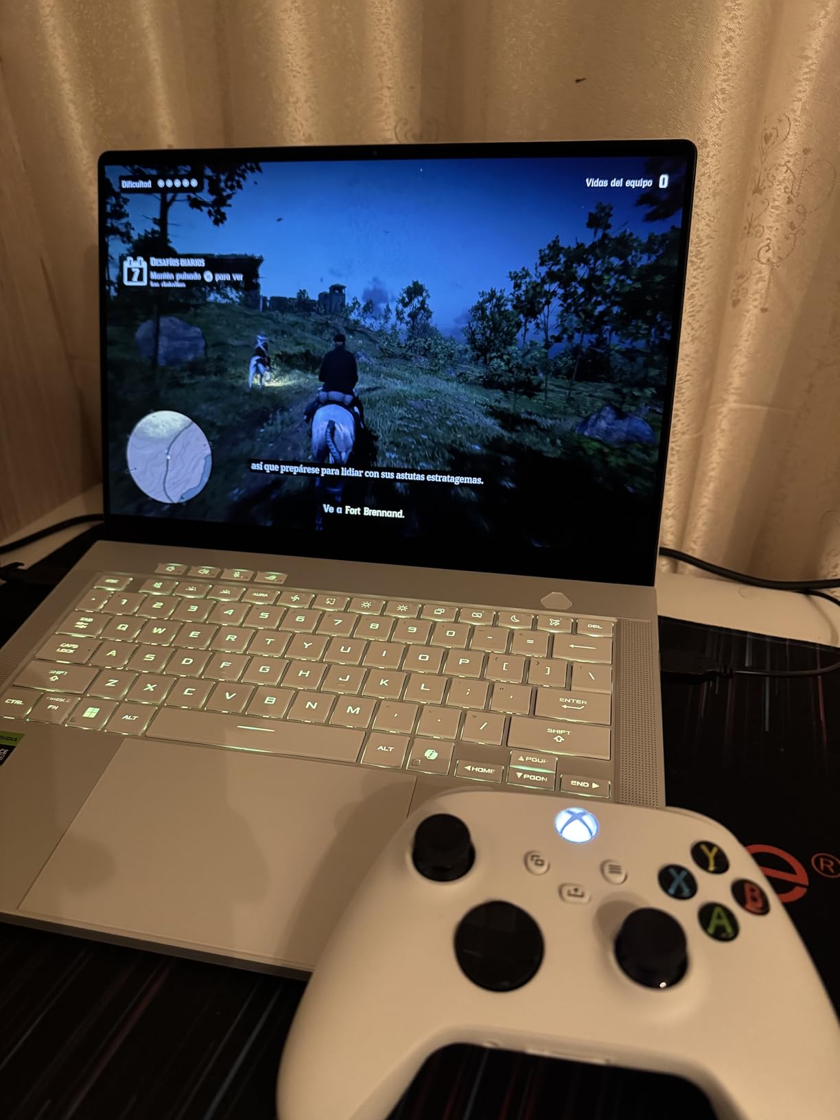 ROG Zephyrus G14 Latest (2025) 14-inch 3K OLED 120Hz Gaming Laptop Copilot+ PC AMD Ryzen AI 9 HX 370 NVIDIA RTX 5070 Ti 12GB 32GB LPDDR5X RAM 1TB SSD RGB KB Windows 11 Platinum White customer photo 1
