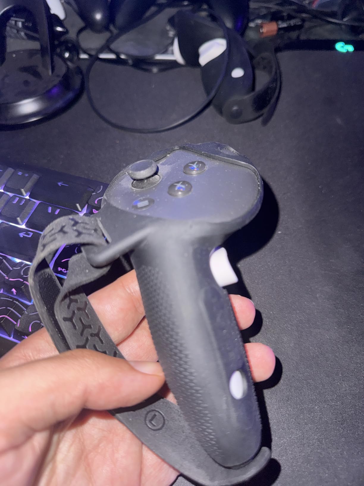 BOBOVR G3 Controller Grips Cover,Compatible with Meta Quest 3/3S Accessories,for CD3/D3 Dock Wireless Charging customer photo 2