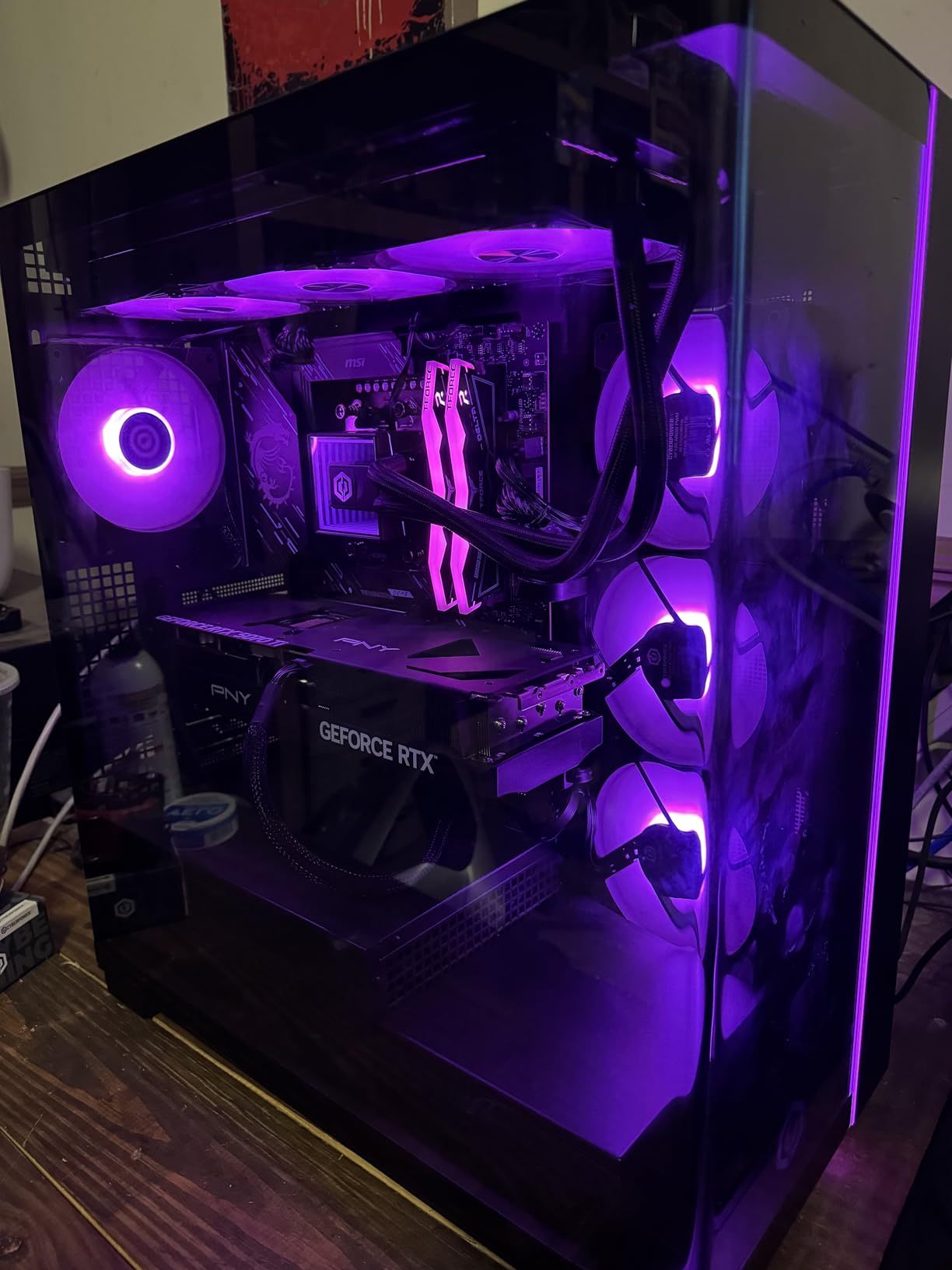 MSI X870 Gaming Plus WiFi V1 Motherboard, ATX, AM5-60A SPS VRM, DDR5 Memory Boost 8200+ MT/s (OC), PCIe 5.0 x16 & 4.0 x16, M.2 Gen5, Wi-Fi 7, 5G LAN customer photo 1