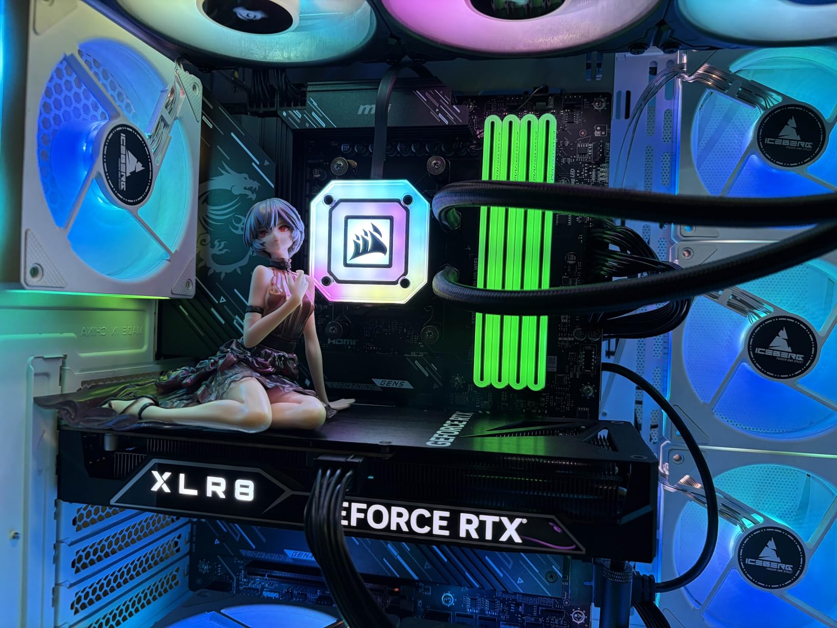 MSI X870 Gaming Plus WiFi V1 Motherboard, ATX, AM5-60A SPS VRM, DDR5 Memory Boost 8200+ MT/s (OC), PCIe 5.0 x16 & 4.0 x16, M.2 Gen5, Wi-Fi 7, 5G LAN customer photo 2