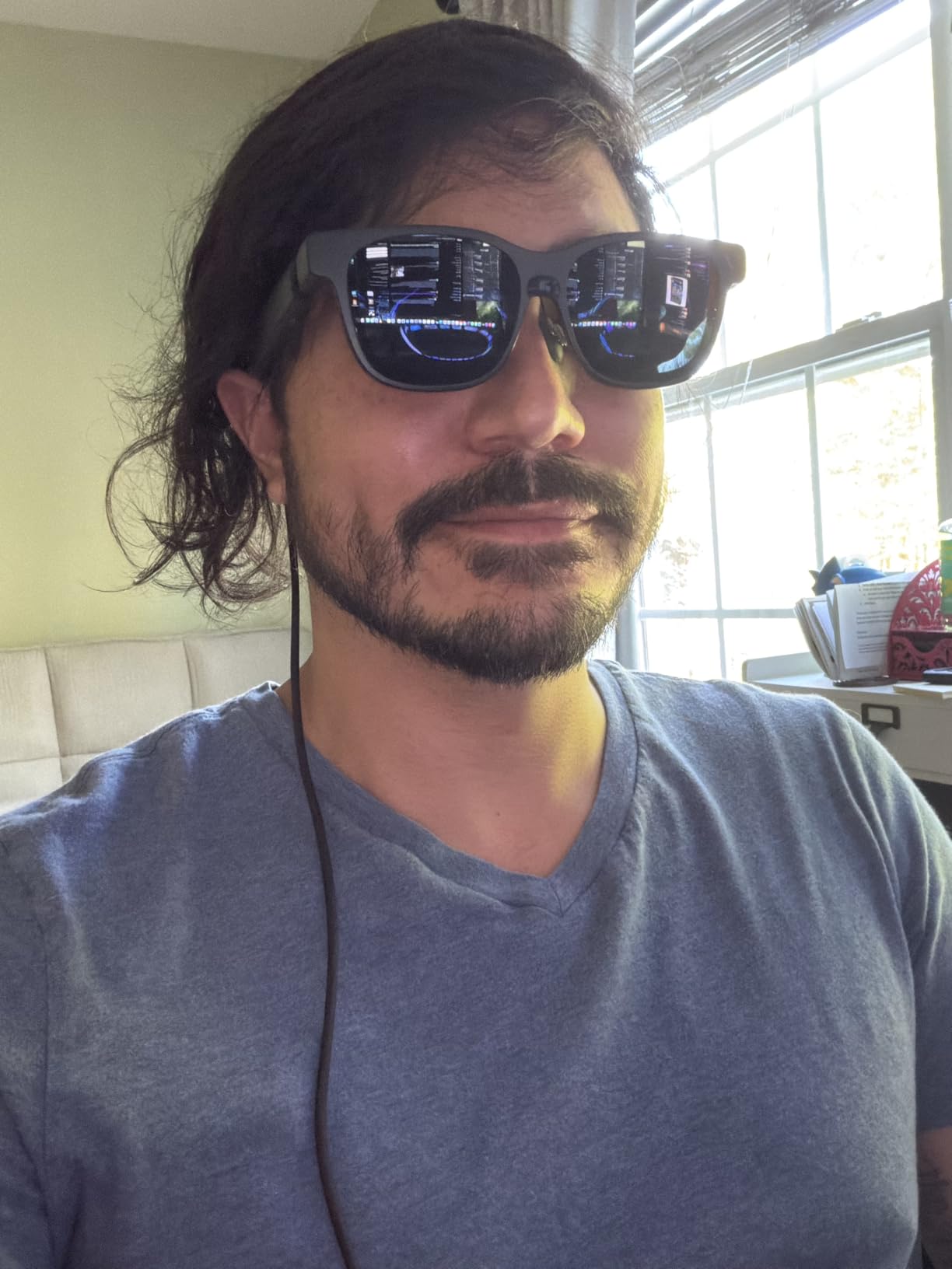 VITURE Beast XR/AR Glasses: Biggest. Brightest. Smartest. 174'' 1200p 58° FOV, Built-in VisionPair 3DoF, Dynamic Dimming, Harman Audio, for iPhone, Android, Mac, PC, Switch 2 customer photo 1