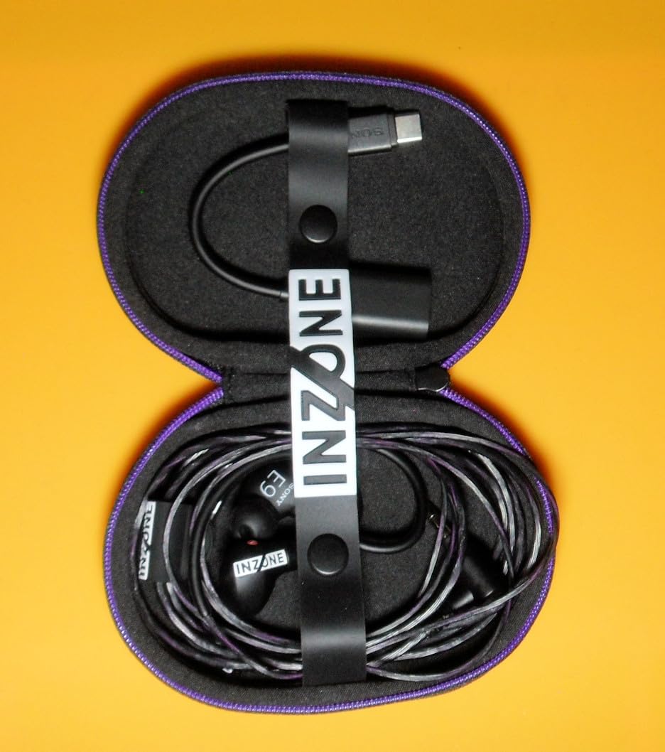 Sony INZONE E9 Wired in-Ear Monitor for Gaming, Tuned for FPS Games, Sound Isolating Earbuds, Comfortable Fit, Low Profile Design, 360 Spatial Sound, Case Included, Developed with Fnatic, White customer photo 1