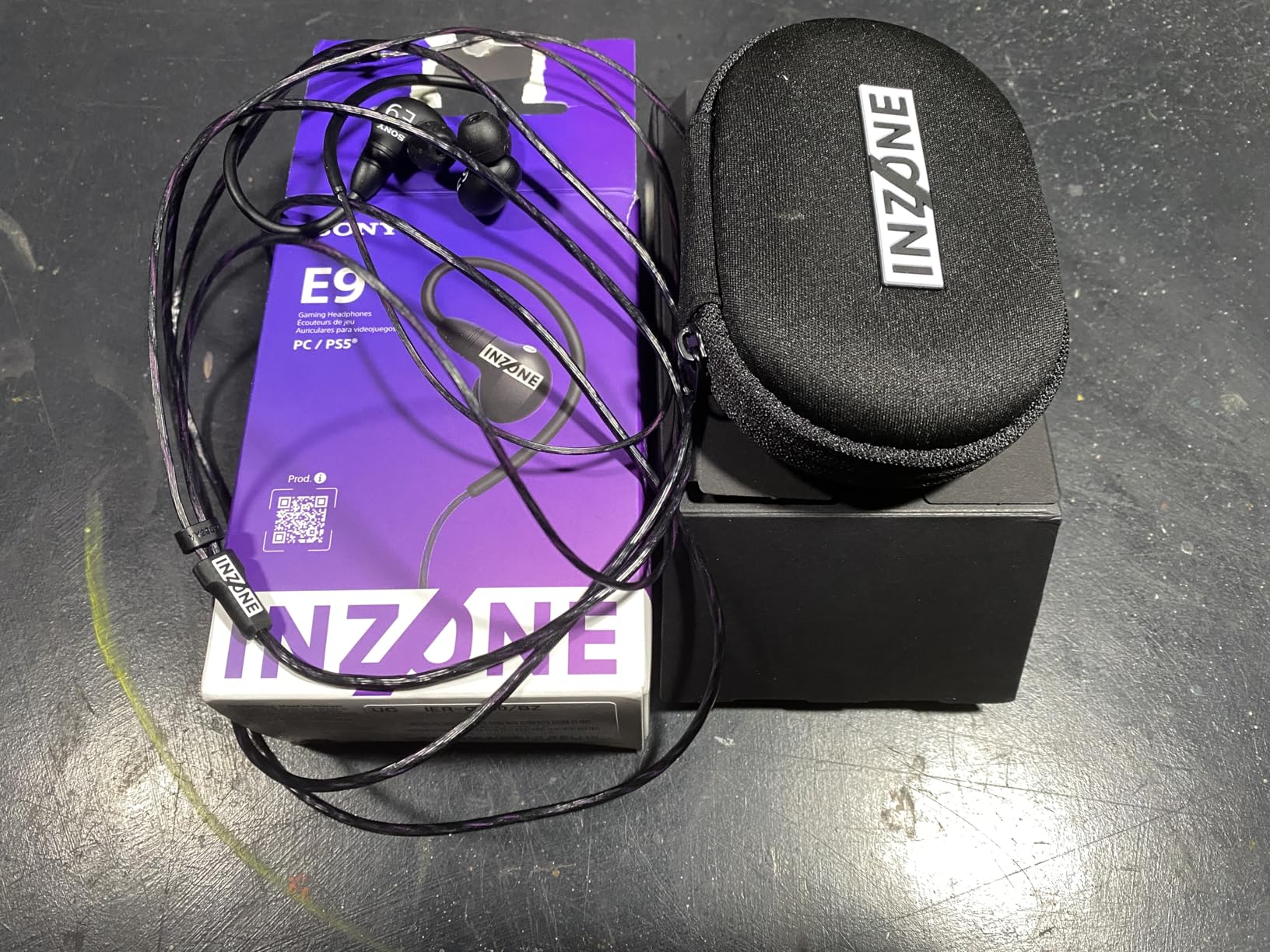 Sony INZONE E9 Wired in-Ear Monitor for Gaming, Tuned for FPS Games, Sound Isolating Earbuds, Comfortable Fit, Low Profile Design, 360 Spatial Sound, Case Included, Developed with Fnatic, White customer photo 2