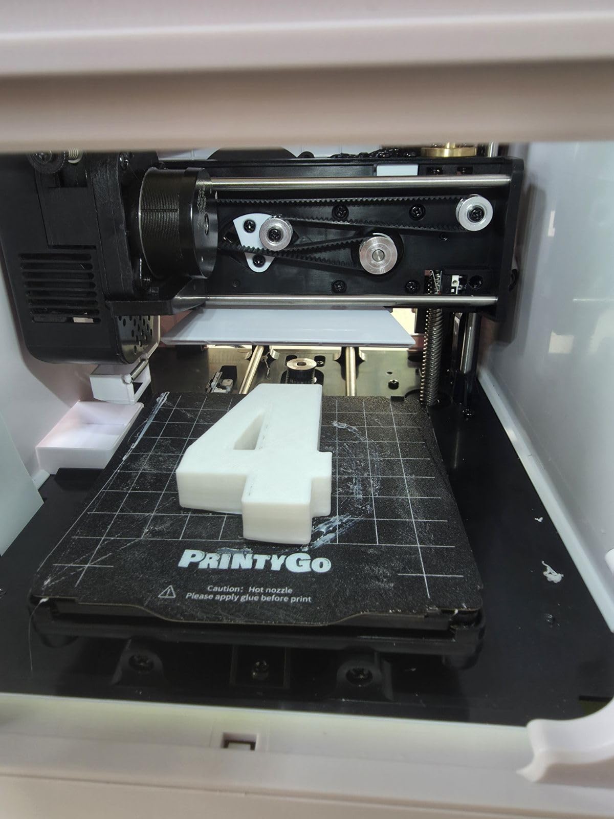 SainSmart PrintyGo Mini 3D Printer for Kids, 600mm/s Auto Leveling Printer for Beginners with 5-inch Touch Screen, 1500+ Models, Child-Safe Design, Wi-Fi/App Control, Pre-Assembled for STEM Learning Gift customer photo 2