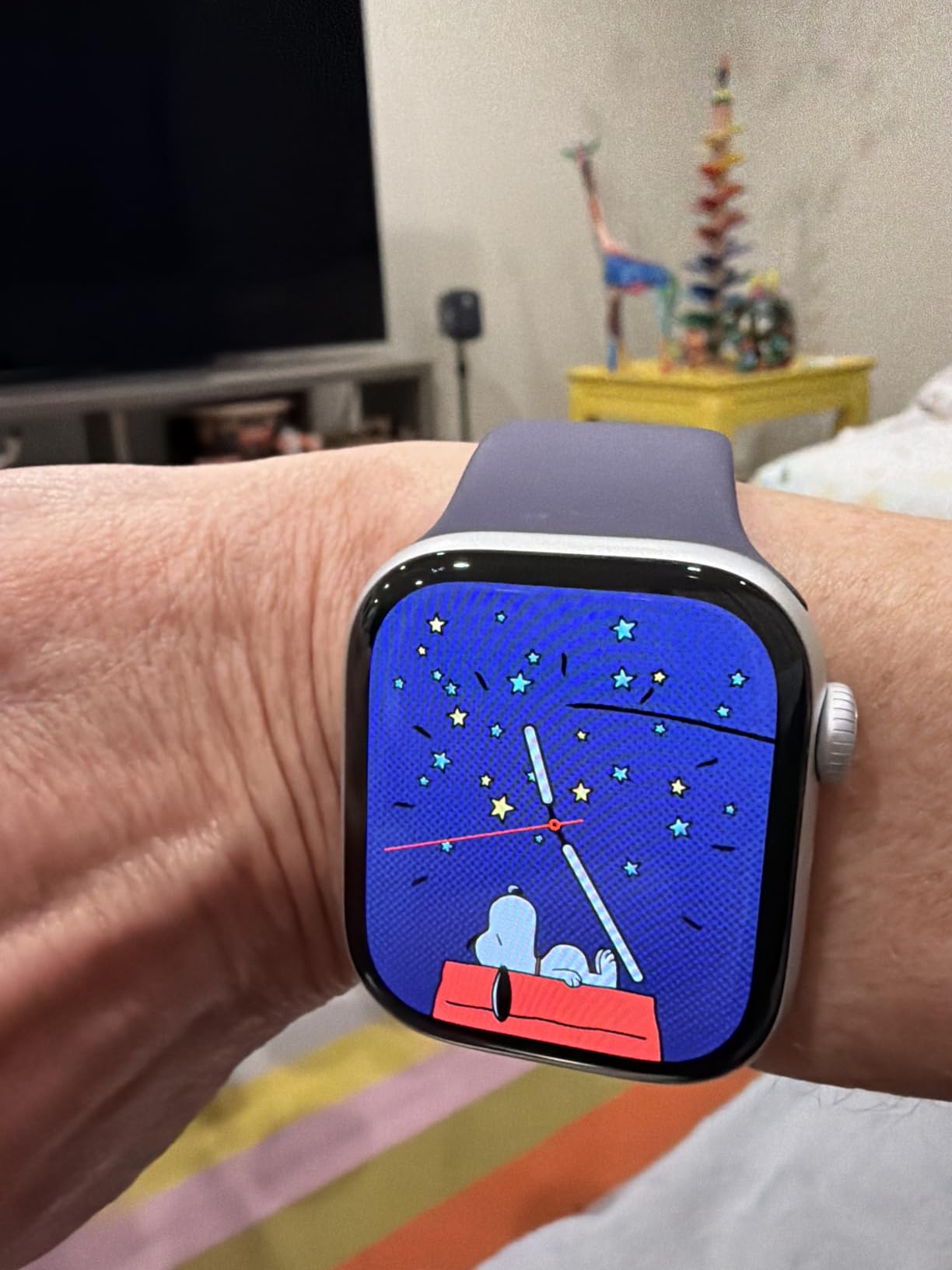Apple Watch Series 11 [GPS 42mm] Smartwatch with Rose Gold Aluminum Case with Light Blush Sport Band - S/M customer photo 2