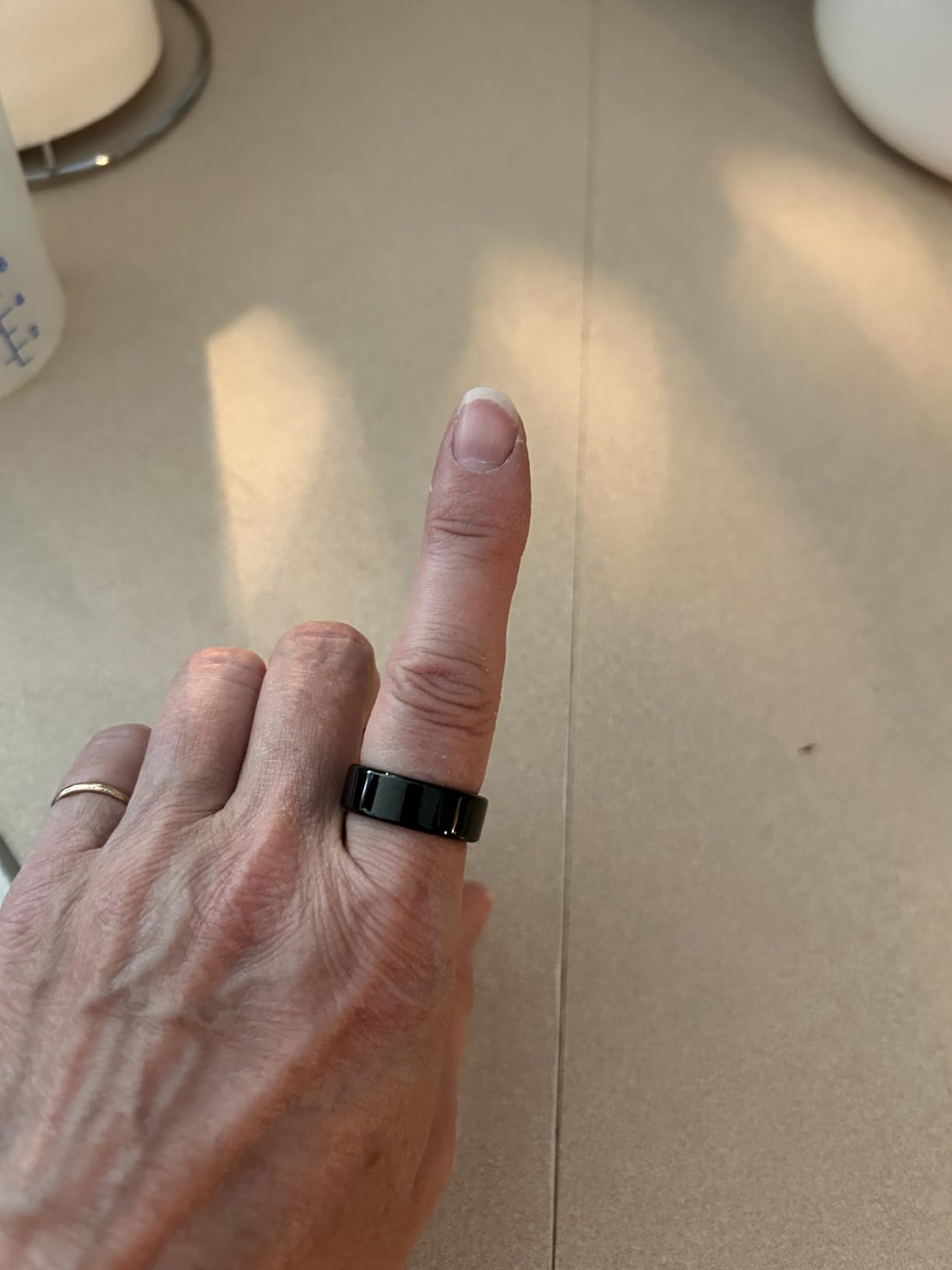 Smart Ring for Women Men, Health Tracker with Heart Rate, Blood Oxygen, Blood Pressure, Sleep Monitor, Step Counting, IP68 Waterproof, No App Fees customer photo 2