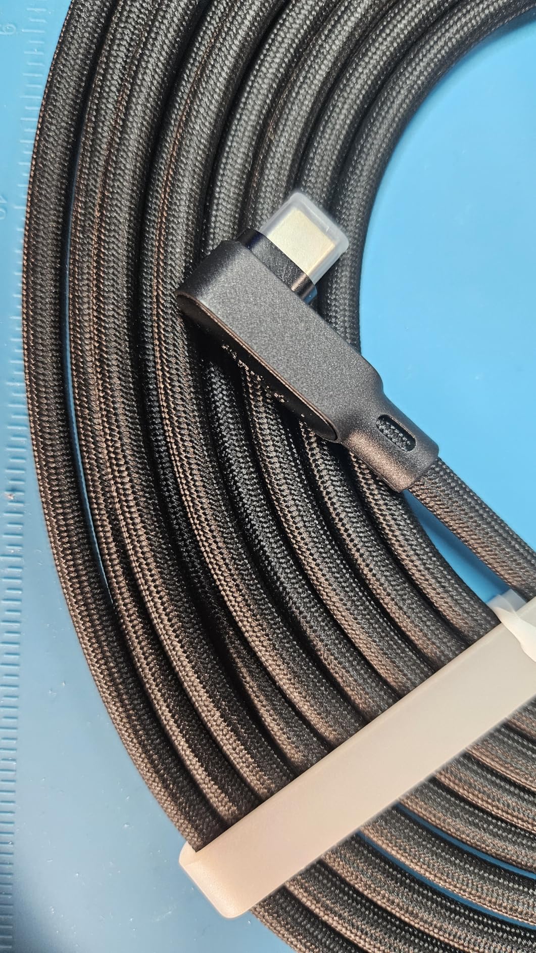 AMVR Link Cable with Charging 16FT Compatible with Meta Quest 3/3S/2/Pico 4 Accessories, Nylon Braided Cable with USB 3.0 A to C Adapter for SteamVR/PCVR, High-Speed Max 5Gbps, Play While Charger customer photo 2