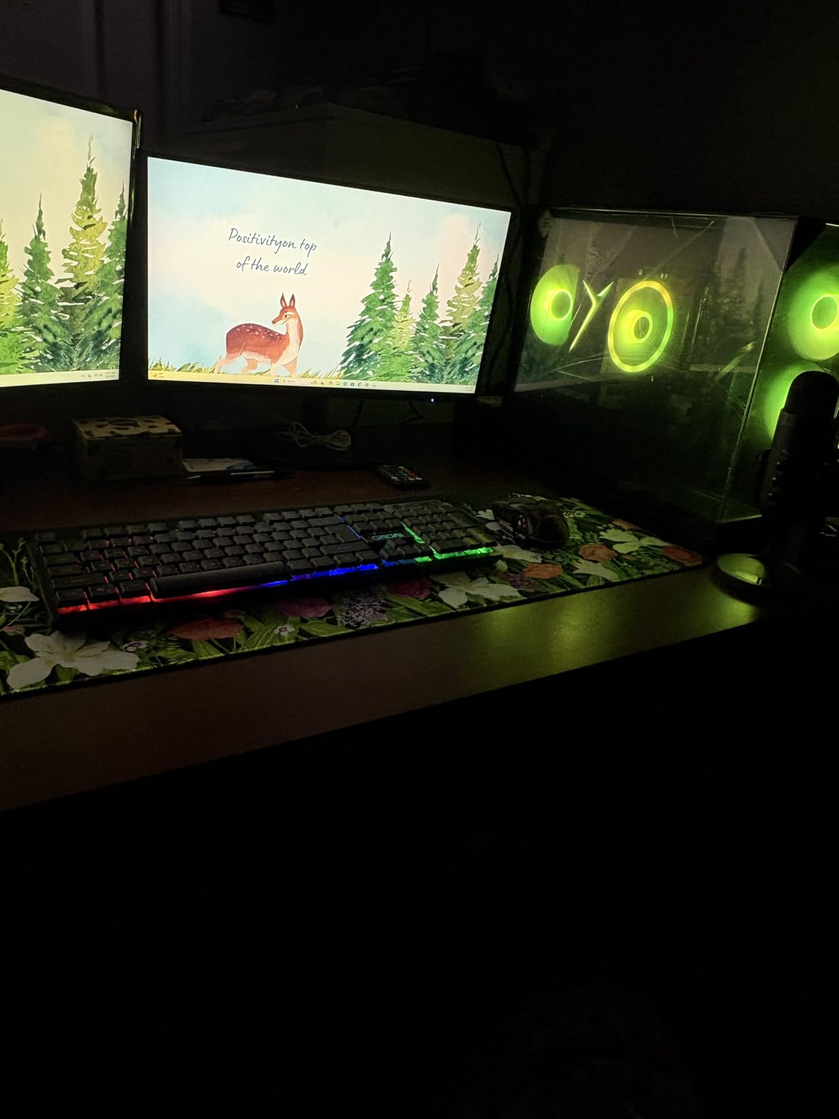 Skytech Gaming Crystal Gaming PC, AMD Ryzen 7 5700 3.7GHz, NVIDIA RTX 5060, 1TB NVMe SSD, 32GB DDR4 RAM 3200, 650W Gold PSU, Wi-Fi, Win 11, Desktop customer photo 1