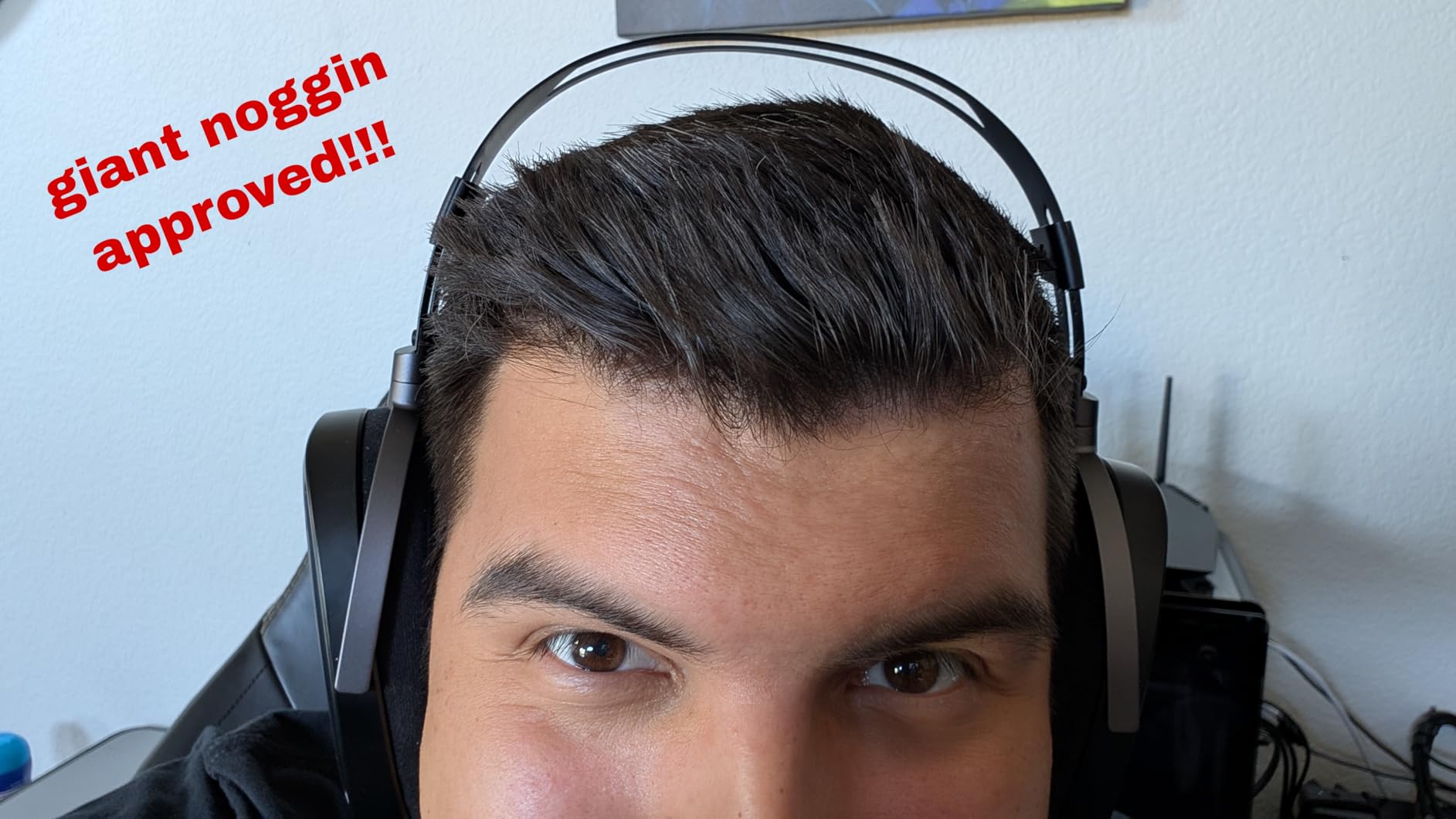 ASUS ROG Kithara Gaming/Audiophile Open-Back Wired Headphones with Mic - ROG-Tuned HIFIMAN Planar Magnetic Drivers, Adjustable Headband, Extra Ear Pads, Compatible with DACs, Amps, PC, Console, Mobile customer photo 2