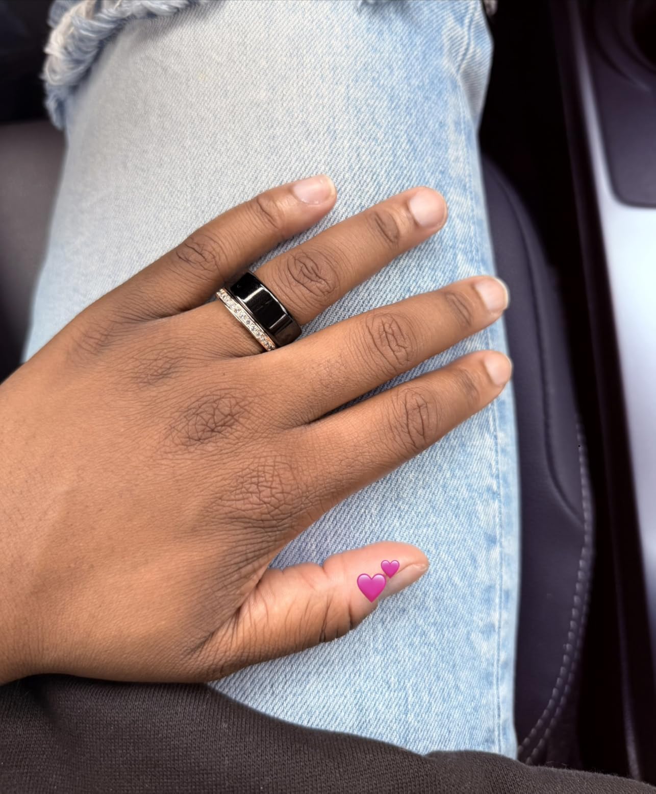 COLMI R02 Smart Ring for Women and Men, with Charging Case, Heart Rate, Blood Oxygen, Sleep Health Monitoring, No Subscription Fee customer photo 2