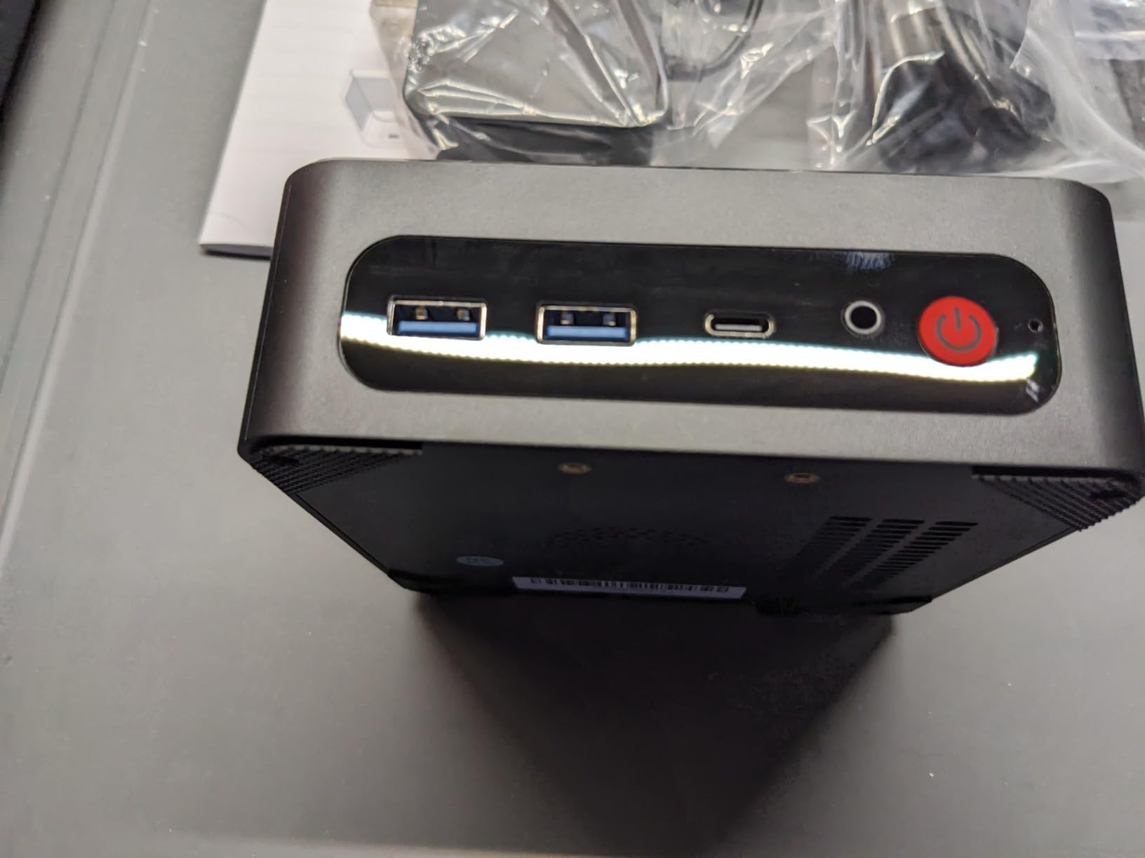 BOSGAME E5 11 Pro Mini PC, AMD Ryzen 5300U 4C/ 8T, Business Home Office PC | 8GB DDR4 256GB M.2 2280 SSD, 2.5 GbE Dual Lan Desktop Computers, Triple Displays 4K 60Hz, Wi-Fi 5, BT 5.0, Support Linux SSH customer photo 2