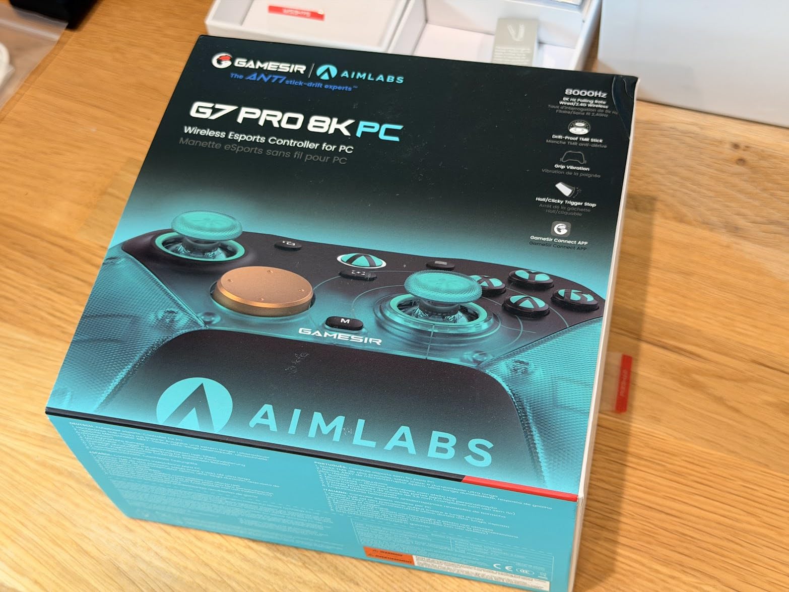 GameSir G7 Pro 8K PC Wireless Controller, Aimlabs Edition - 8000Hz Polling Rate, TMR Joysticks, Hall Effect Analog Triggers, Esports Gamepad customer photo 1