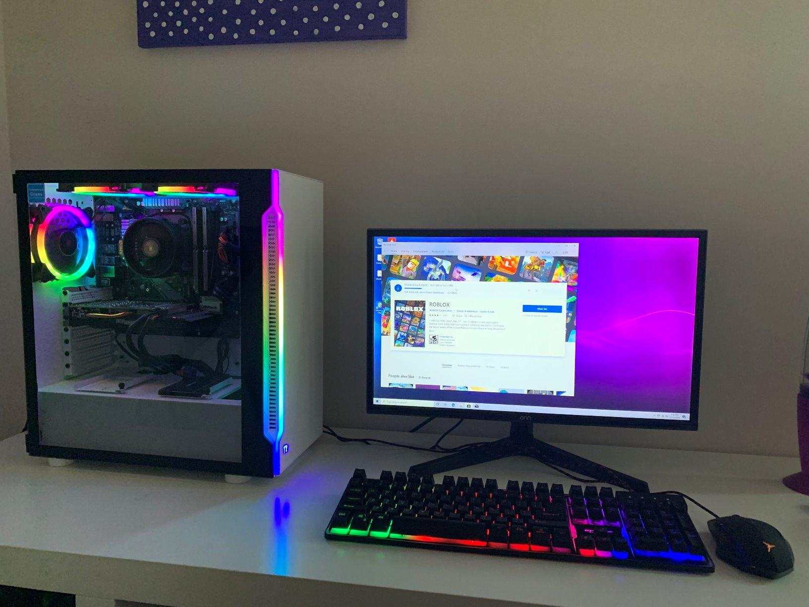 Skytech Gaming Edge Gaming PC, AMD Ryzen 7 7800X3D 4.2GHz, AMD RX 9070XT 16GB VRAM, 1TB Gen4 NVMe SSD, 24GB DDR5 RAM 6000, 850W Gold ATX 3 PSU, 360 ARGB AIO, WI-FI 5, Windows 11, Desktop customer photo 2