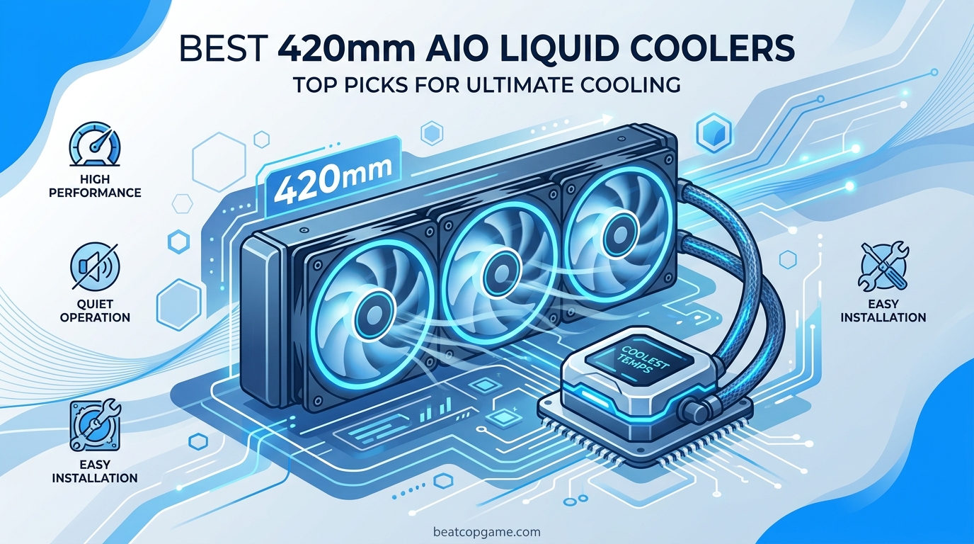 Best 420mm AIO Liquid Coolers