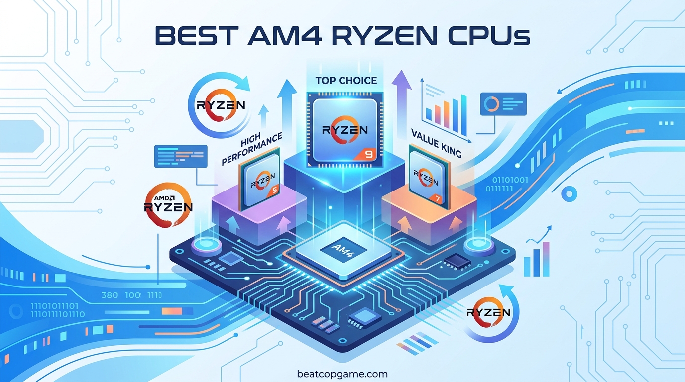 Best AM4 Ryzen CPUs