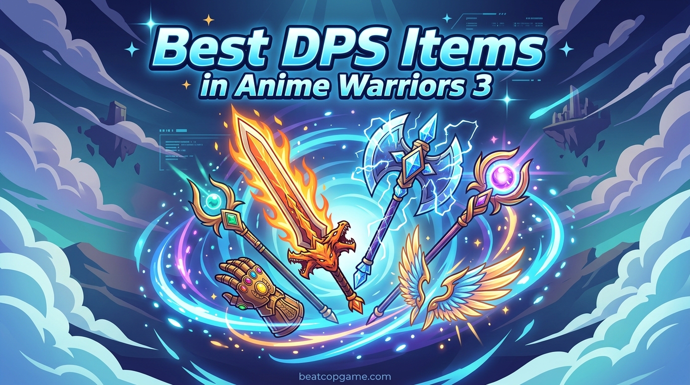Best DPS Items in Anime Warriors 3