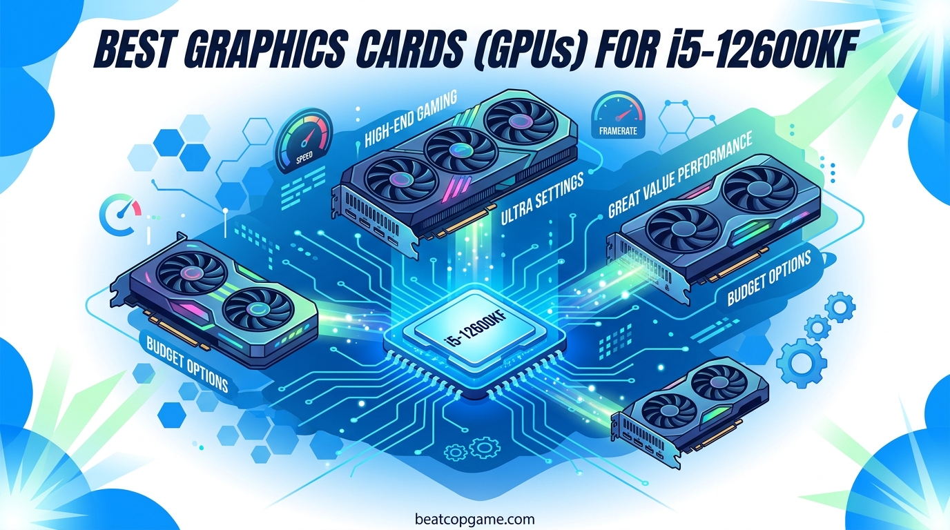 Best Graphics Cards GPUs for i5 12600KF