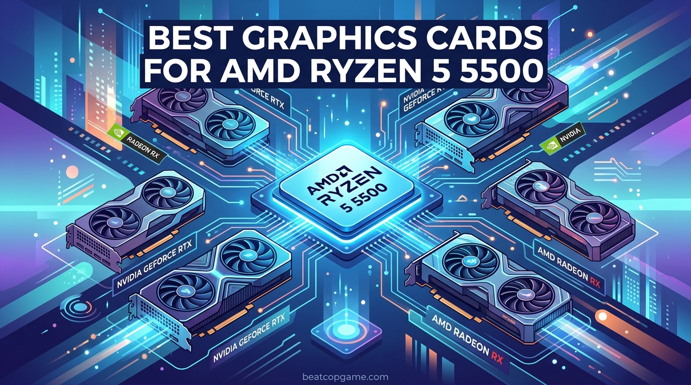 Best Graphics Cards for AMD Ryzen 5 5500