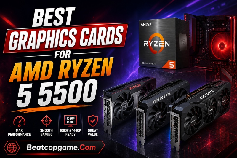 Best Graphics Cards for AMD Ryzen 5 5500