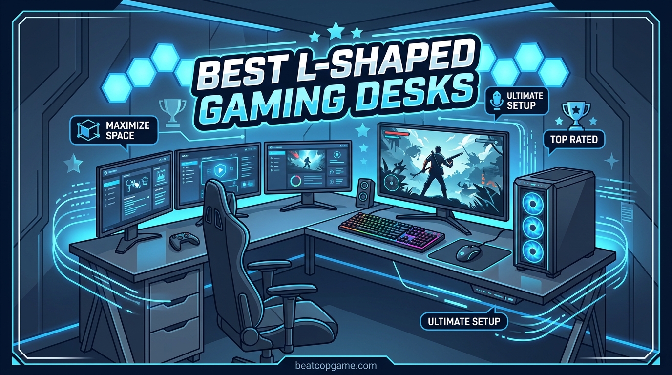 Best L-Shaped Gaming Desks