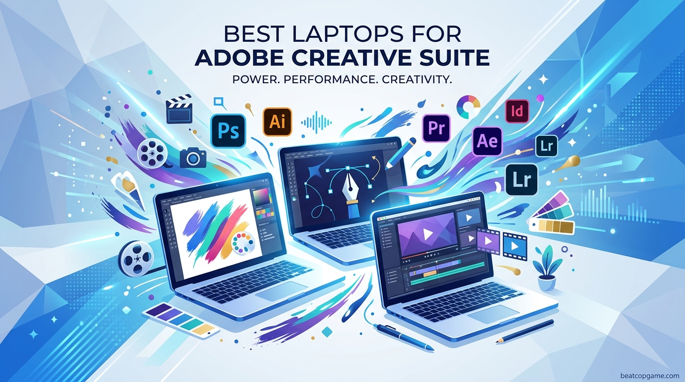 Best Laptops for Adobe Creative Suite