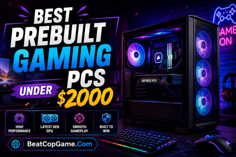 Best Prebuilt Gaming PCs Under $2000