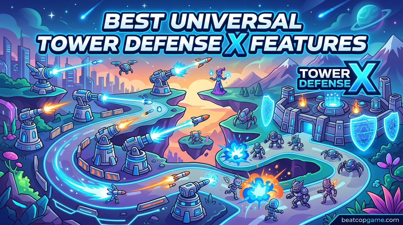 Best Universal Tower Defense X Features and Guilds