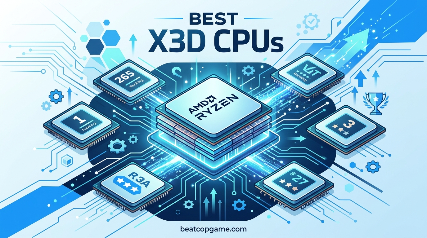 Best X3D CPUs