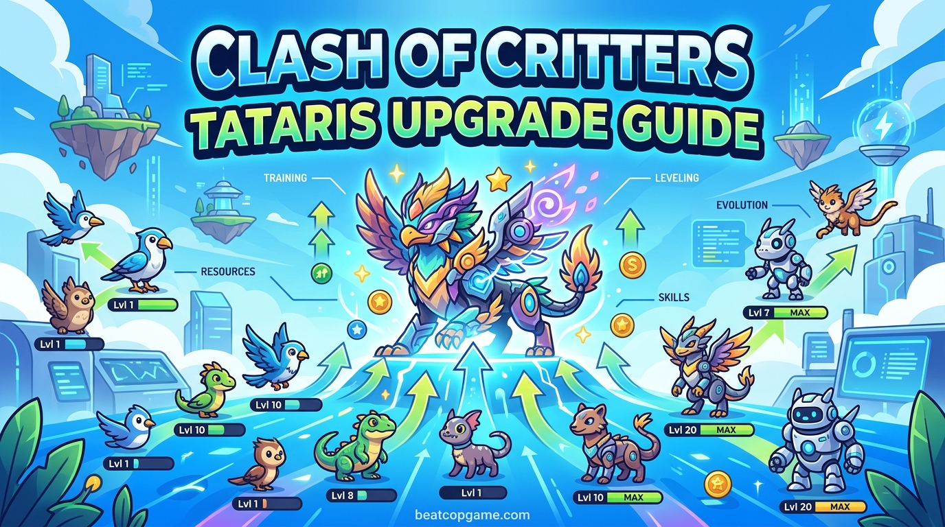 Clash of Critters Tataris Upgrade Guide