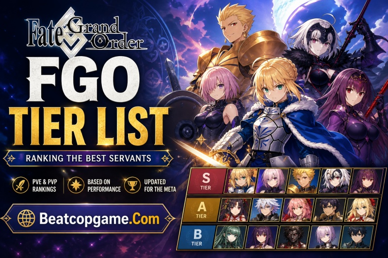 Fate/Grand Order (FGO) Tier List
