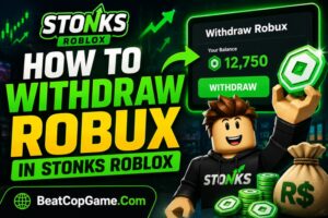 How To Withdraw Robux in Stonks Roblox