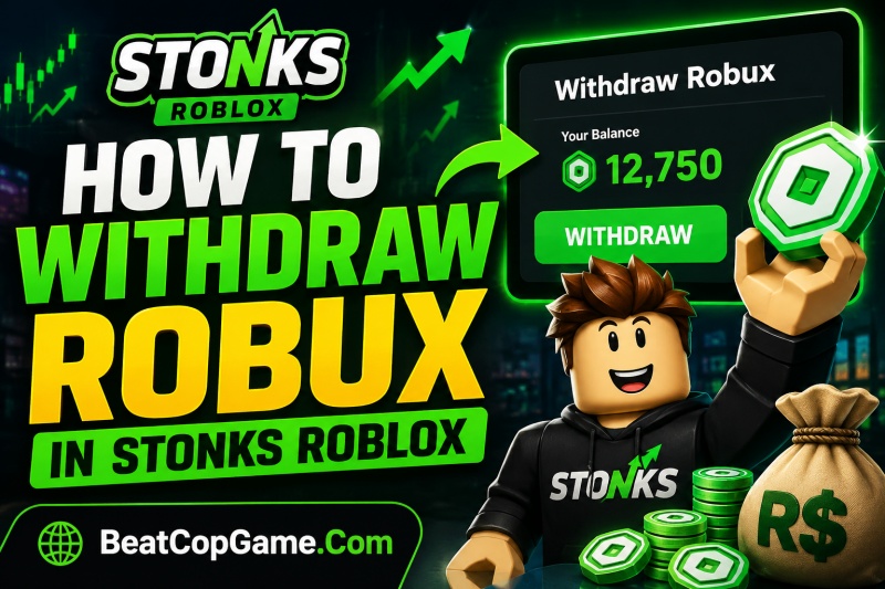 How To Withdraw Robux in Stonks Roblox
