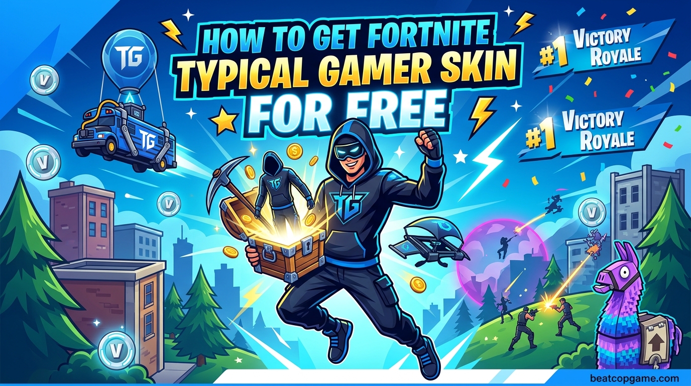 How to Get Fortnite Typical Gamer Skin for Free