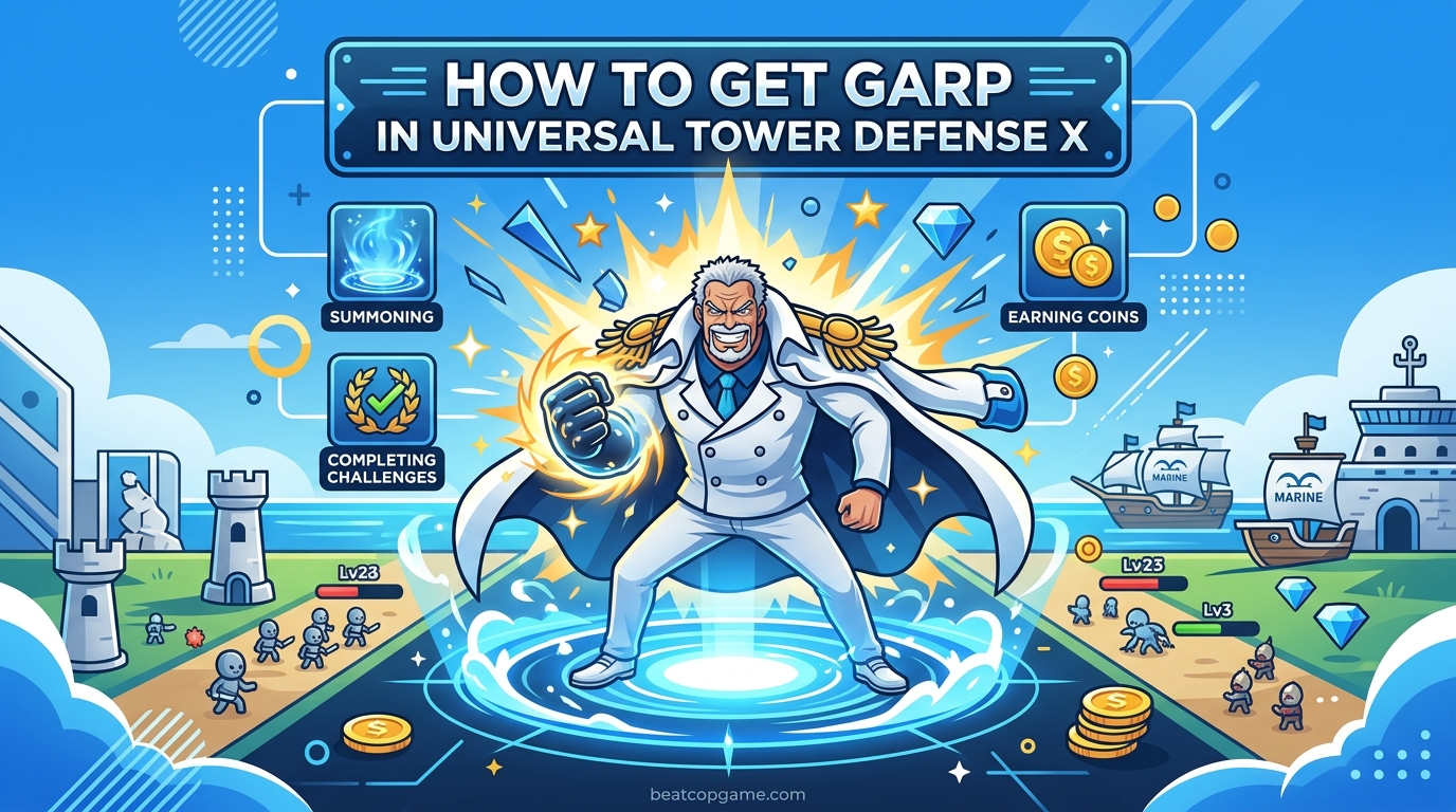 How to Get Garp in Universal Tower Defense X