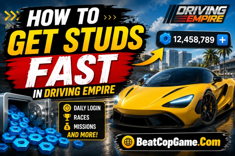 How to Get Studs Fast in Driving Empire