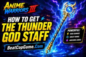 How to Get the Thunder God Staff in Anime Warriors III
