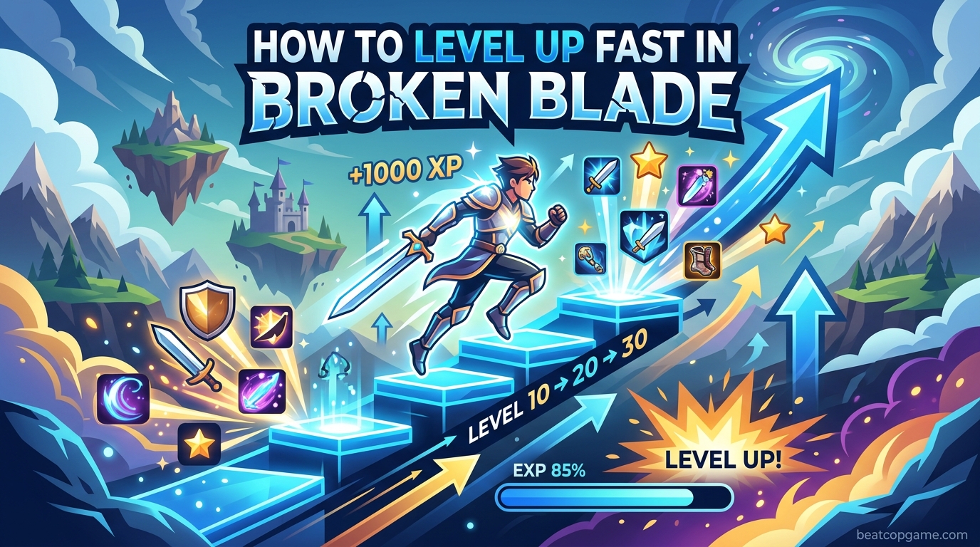 How to Level Up Fast in Broken Blade