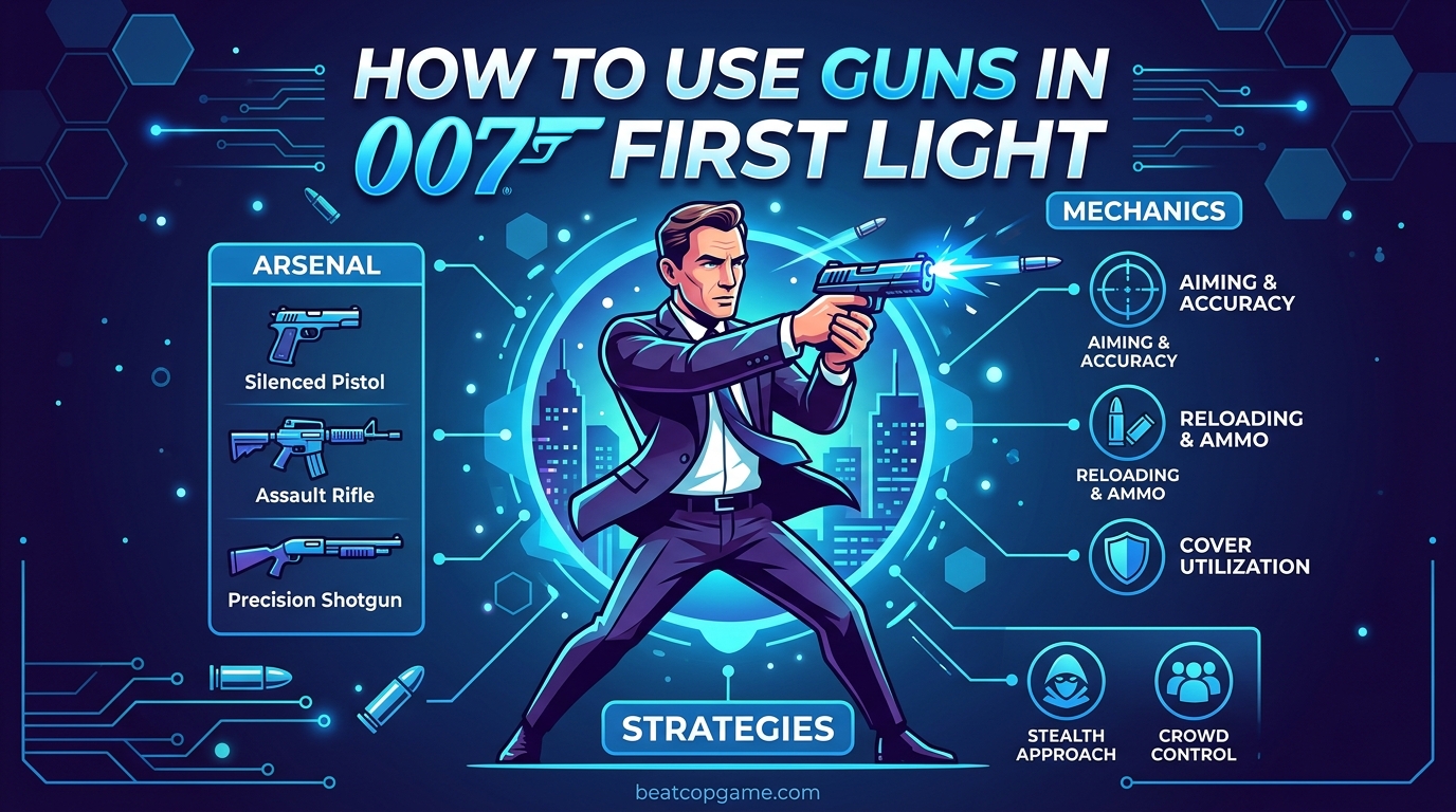 How to Use Guns in 007 First Light